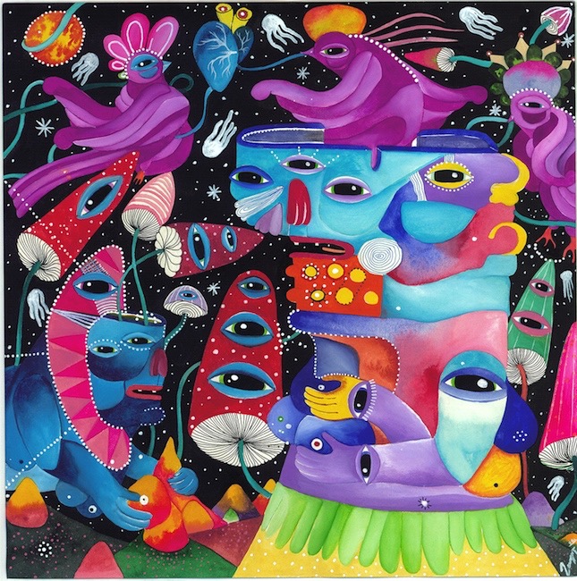 14. Zeynep Solakoğlu – Blue Dog and Purple Birds