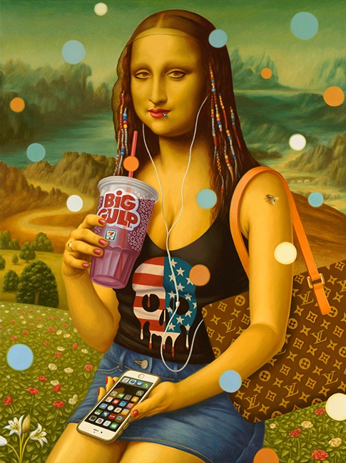 Alex Gross – Mona Lisa