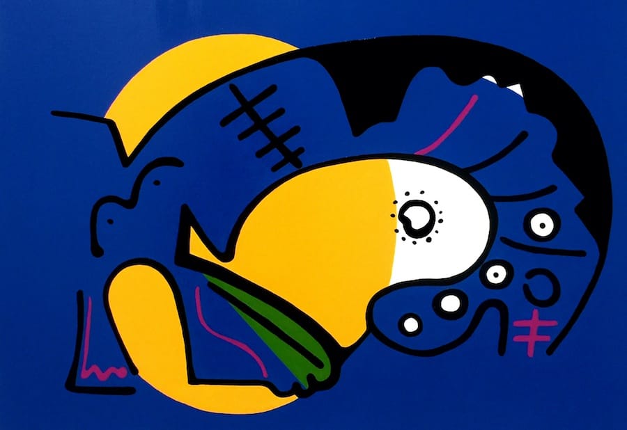 Bahar Artan Oskay – Abstraction ‘Deep Sea Creature no.4’