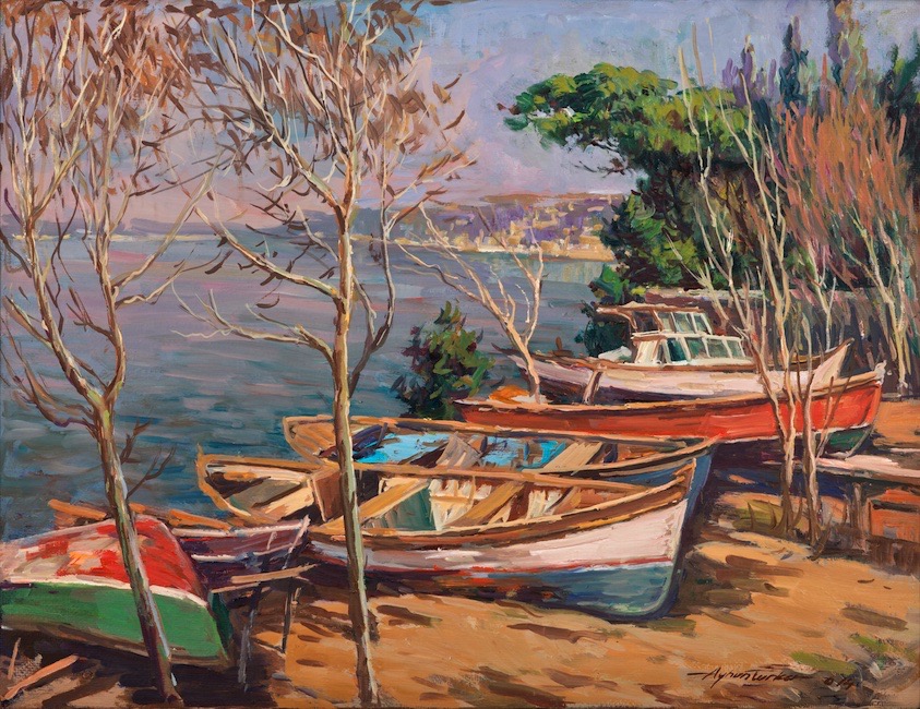 Ayhan Türker – Sahilde Kayıklar