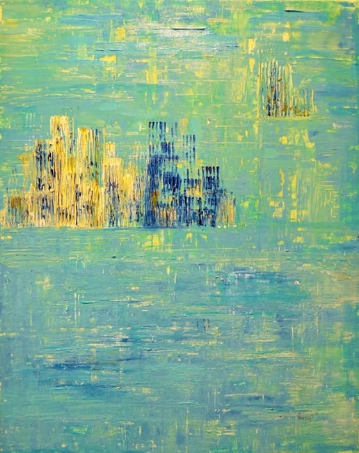Nursel Birler Carroll – Turquoise City II