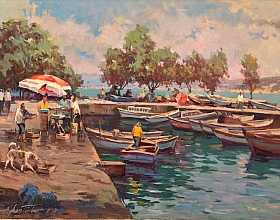 Ayhan Türker – Yeniköy’de Balıkçı Barınağı