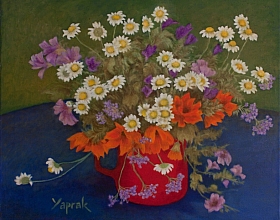 Yaprak Berkkan – Kırmızı Kapta Kır Çiçekleri