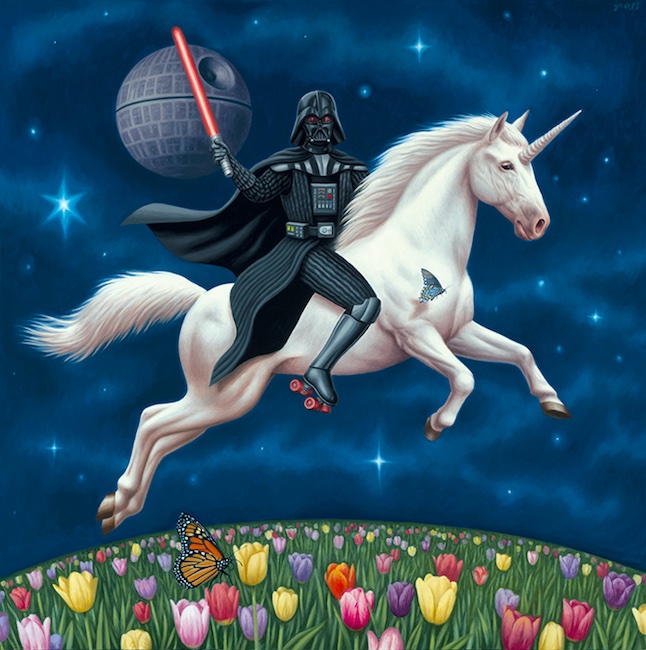 12. Alex Gross – DV Unicorn