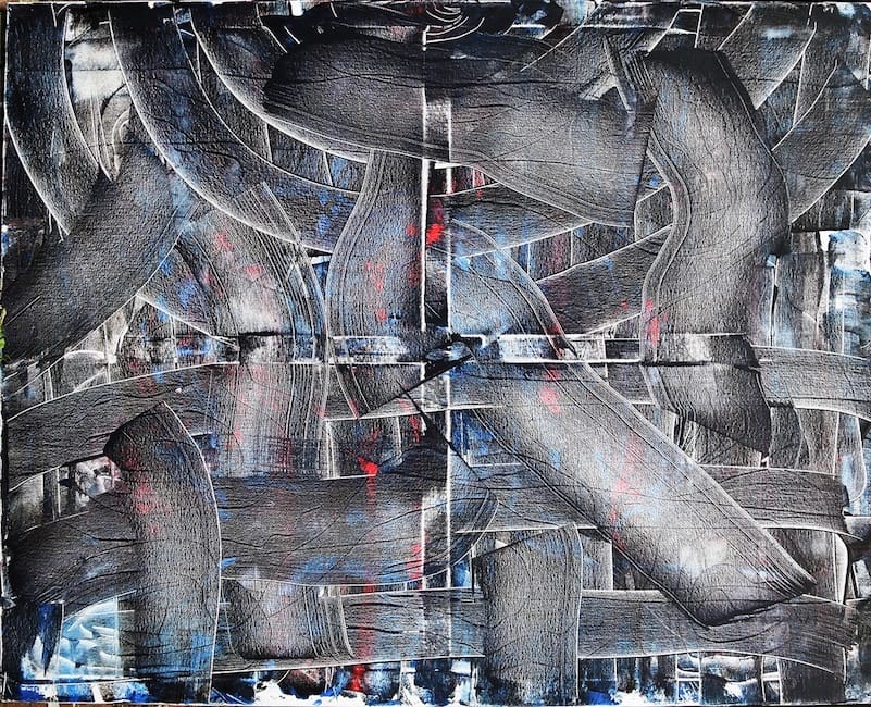 Yücel Dönmez – Soyut Kompozisyon XI